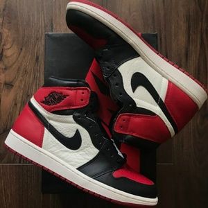 Jordan 1 Bred Toe